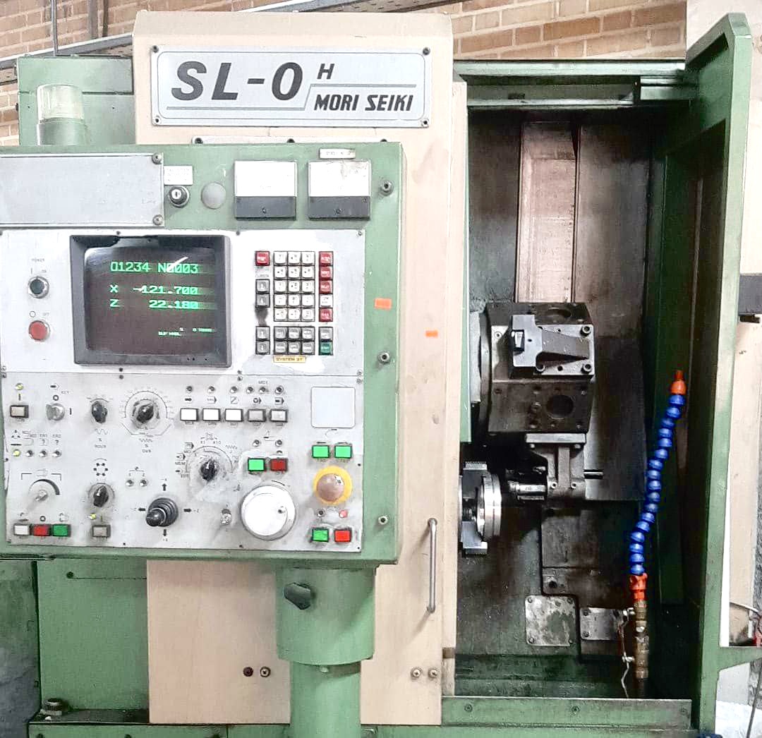 ماشین MoriSeiki SL0 کنترل FANUC OT
